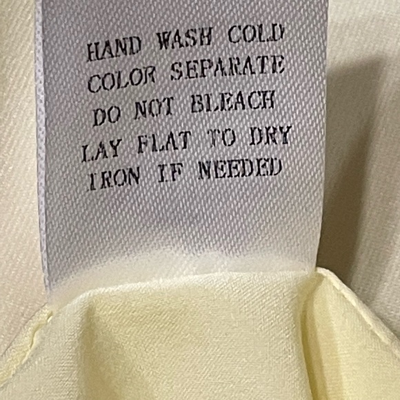 2/$20 Le Lis Collection Light Yellow Sleeveless Dressy Romper Size Small - Picture 7 of 9